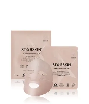 STARSKIN Essentials Silkmud French Pink Clay Mask Tuchmaske 1 Stk