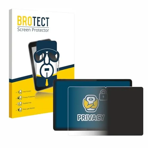 BROTECT Anti-Spy Blickschutzfolie für Lenovo Tab K11 Privacy Screen Protector [Displayschutz-Folie, Sichtschutz, Blaulichtfilter]