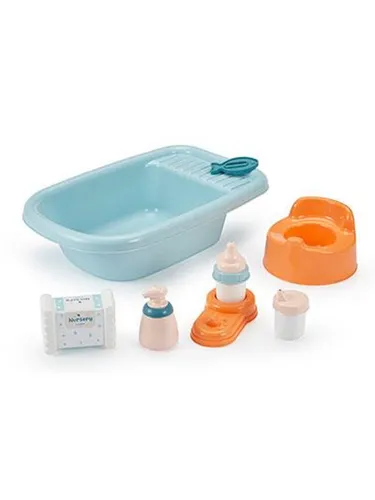 Ecoiffier Doll Bath with Accessories