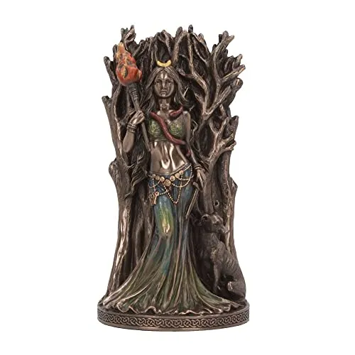 Nemesis Now Hecate Göttin der Magie und Hexerei, Bronzefigur, 21 cm