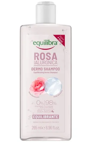 Rosa Ialuronica Dermo Shampoo Equilibra® 265ml in pink von EQUILIBRA Srl