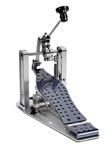 DW MDD gefrästes Einzelpedal mit Direktantrieb, Aluminium, Silber, Drum Pedal