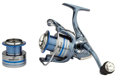 Rocktrail Spinnrolle 2000 Rücklaufsperre FreilaufAngelrolle Fischen 5 Kugellager