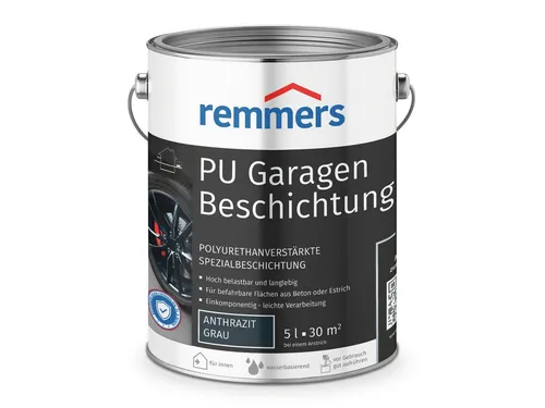 Produktbild Remmers Bodenversiegelung PU Garagenbeschichtung anthrazit 5 Liter