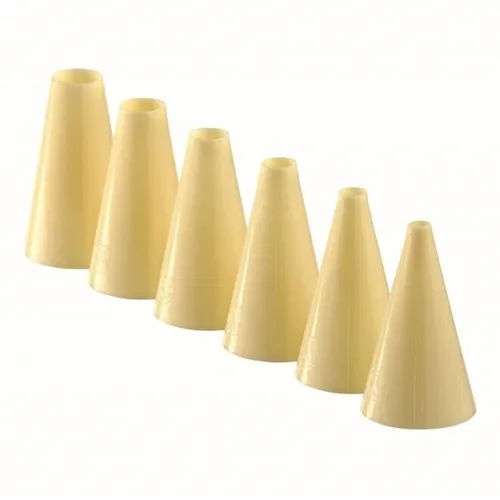 Lochtüllenset 6-tlg., PP, Höhe: 6 cm  Durchm.: 5,7,9,11,13,15