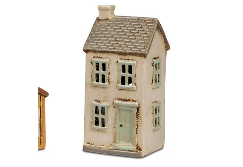 formano Windlicht Häuser, Farbe: Grau, Motiv: Haus von formano