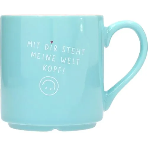Kaffee- & Teebecher Türkis von Depesche