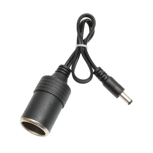 E29C KFZ LKW Netzteil Adapter + Zigarettenanzünderbuchse zu DC 5.5x2.1mm Stecker