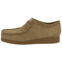 Clarks Herrenschuhe WALLABEE EVO in Braun, Größe 44 - Wanderschuhe von Clarks, WALLABEE EVO in Braun, bieten optimalen Komfort und Unterstützung für lange Wanderungen.