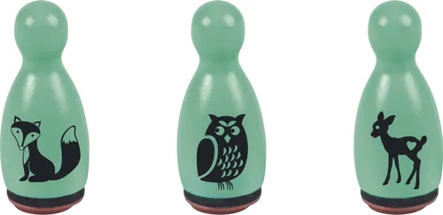 Heyda 204888654 Stempelset Mini Tiere 3er mint