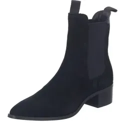 Gant 31553093/G00 Schlupfstiefel - Wanderschuhe im edlen Schwarz aus langlebigem Echtleder, mit elastischen Einsätzen für einfachen Einstieg und flexibler Laufsohle für optimalen Komfort.