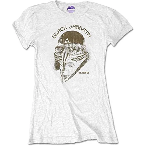 T-Shirt # M Ladies White # Us Tour 1978