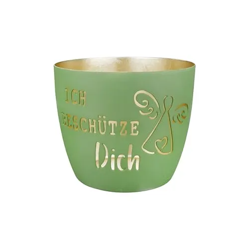 GILDE Metall Windlicht Ich beschütze Dich von GILDE