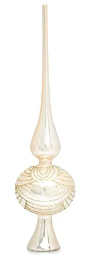 Weihnachtsbaumschmuck Beige von SIKORA