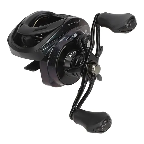 ABU GARCIA Spike Cast LP-LG Crank-L - Angelrollen mit superstarkem X-Craftic Aluminiumrahmen und 9+1 Edelstahl-Kugellagern für reibungsloses Werfen und Einholen. Ideal für präzise Kontrolle und Kraft im Kampf.