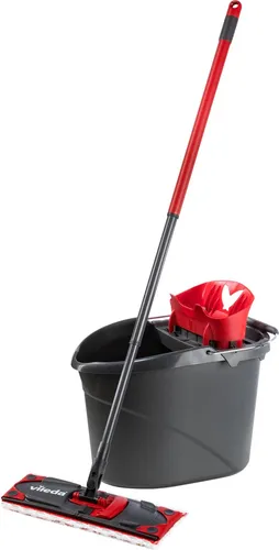 Vileda Bodenwischer Komplett-Set Ultramax 2in1 Microfibre - Bodenwischer mit innovativer 2in1 Funktion, ideal für streifenfreies Reinigen aller Böden und einfache Handhabung dank Mikrofaser-Technologie.