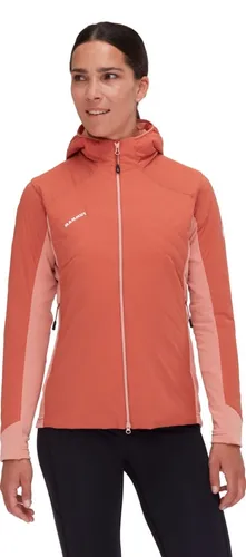 Mammut Rime Light IN Flex Hooded Damen Isolationsjacke - Pink/Rosa - L - Funktionsjacke für Damen mit innovativer Isolierung, ideal für Outdoor-Aktivitäten bei kaltem Wetter.