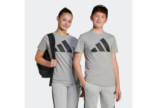 adidas Sportswear T-Shirt J BL TEE 160 für Kinder und Teens, mit Rundhalsausschnitt, aus 100 % Baumwolle