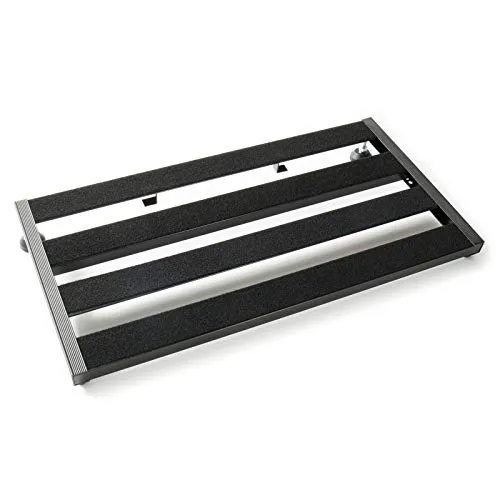 Fame Spaceboard 60 - Gitarren-Effektgeräte: Praktisches Effektboard für bis zu 10 Pedale, robust und transportabel mit Gigbag für Musiker.