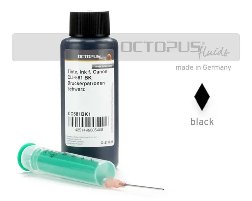 Toner & Tintenpatronen Schwarz von Octopus Fluids