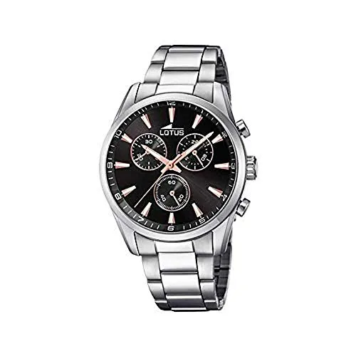 Lotus HerrenArmbanduhr Chronograph Quarz Edelstahl 18365/7