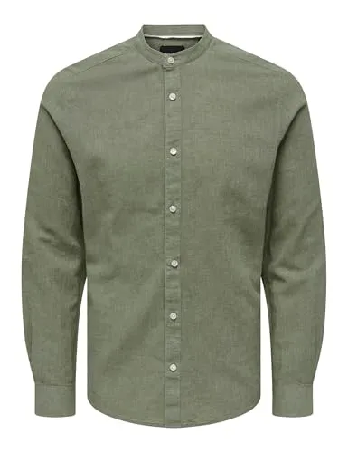 Produktbild ONLY & SONS Herren Freizeit Hemd ONSCAIDEN SOLID