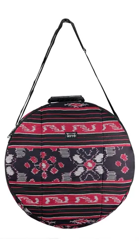Terré Percussionbag für Handdrum 40 cm IkatRE 2796162IKAT-RED