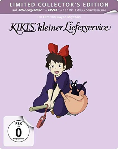 Kiki's kleiner Lieferservice - Steelbook (+ DVD) [Blu-ray] [Limited Edition] - Limited Edition Steelbook mit DVD, ein Must-Have für Sammler und Fans des Klassikers!