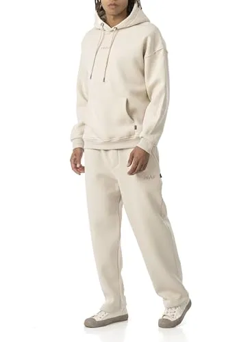 Redbridge Jogginganzug Set Hoodie und Jogginghose - Bequemer Sweat Anzug in Beige XXL - Streetwear Trainingsanzug für Herren, bestehend aus Hoodie & Jogginghose – ideal für sportliche Freizeitlooks mit hohem Tragekomfort und urbanem Style.