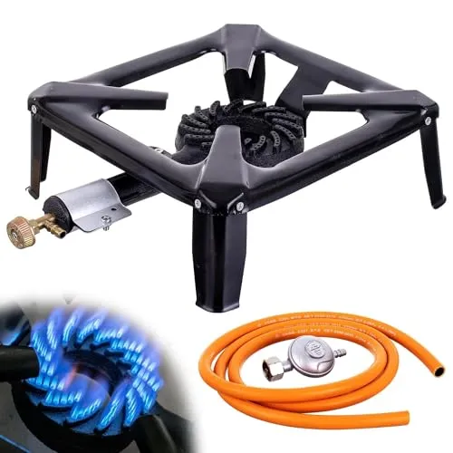 Gas-Hockerkocher 7kW mit Gusseisenbrenner