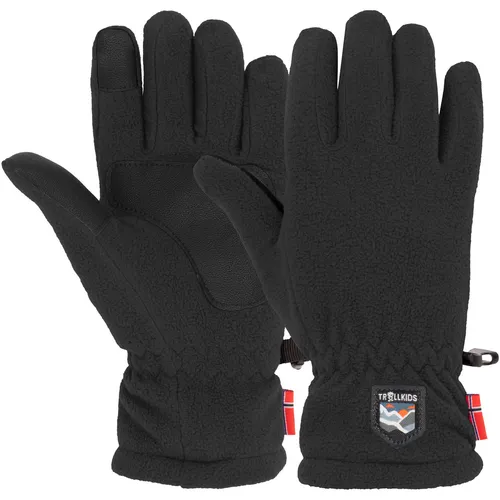 Trollkids Kinder Eikedalen Handschuhe (Größe 5, schwarz)