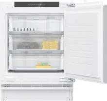 GU7213DE0 Einbau-Gefrierschrank 88 cm mit Softeinzug - Tiefkühler mit Flachscharnier, platzsparend und energieeffizient für eine optimale Kühlung in Ihrer Küche.