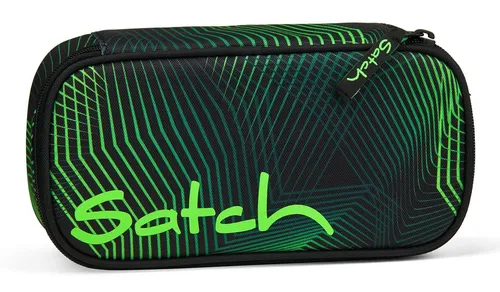 Seismic Green Schlamperbox - Praktische Schlamperbox für Schule und Freizeit, leicht und platzsparend mit einem Gewicht von nur 200 g