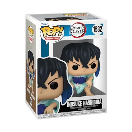 Funko POP! Animation: Demon Slayer - Inosuke Hashibira - (Kimono) - Vinyl-Sammelfigur - Geschenkidee - Offizielle Handelswaren - Spielzeug Für Kinder und Erwachsene - Anime Fans