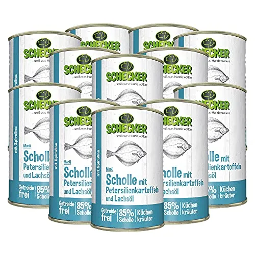 Schecker Nassfutter für Hunde von Schecker