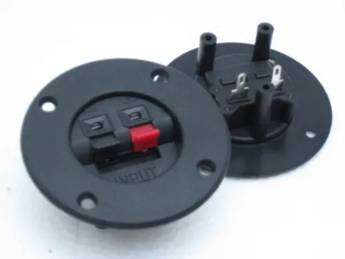 Lautsprecher-Anschluss-Terminal Rund Klippfix mit Befe