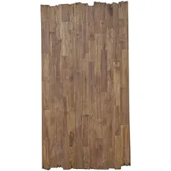 Tischplatte SIT, beige (natur) - Massivholz 220x100cm - Sonstiges Zubehör für Gartenmöbel, aus hochwertigem Teak-Massivholz, pflegeleicht und bereits montiert für sofortigen Einsatz.