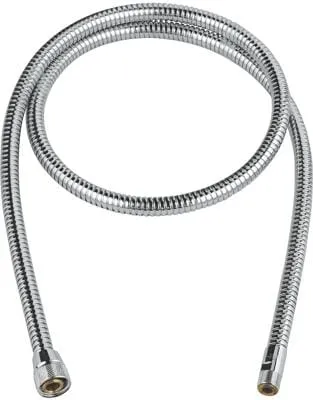 GROHE Brauseschlauch 1400 mm, chrom - Hochwertiger Brauseschlauch mit 1400 mm Länge, ideal für eine flexible Nutzung im Badezimmer, korrosionsbeständig und langlebig.