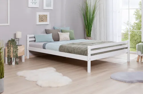 Ticaa Jugendbett, Futonbett aus Kiefer, 146 cm x 209 cm von TiCAA