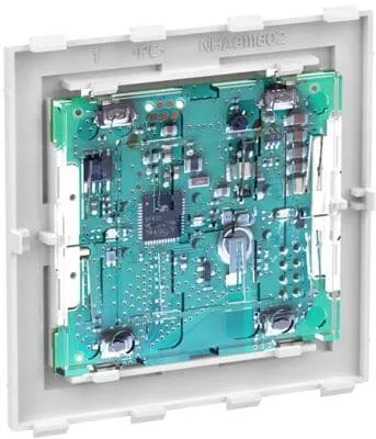 Merten MEG5126-6000 Connected Taster-Modul 2-fach - Smart Home Taster-Modul für die Wiser Haussteuerung, ermöglicht die Steuerung von bis zu 64 Geräten und bietet lokale sowie Fernbedienung über die Wiser Home APP.