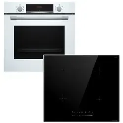 BOSCH Backofen-Set Hydrolyse+ keenberk mit Induktionskochfeld