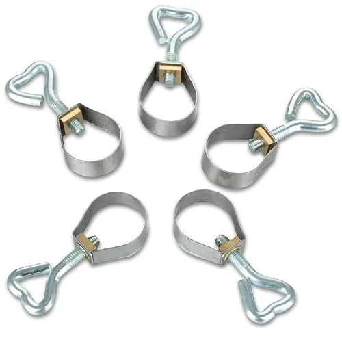 Stück Klemmen für Vorzeltstangen Ø28 mm Rohrklemmen Rohrschelle mit Schraube Schraubklemme 5
