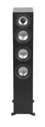 ELAC UF52 Uni-Fi 2.0 Standlautsprecher - Schwarz - Lautsprecher mit konzentrischen Mittel-Hochtönern für beeindruckende Klangqualität und optimierte Frequenzweiche, ideal für audiophile Hörer.
