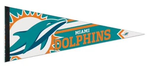 Wincraft NFL 14515115 Miami Dolphins Premium Wimpel, 30,5 x 76,2 cm