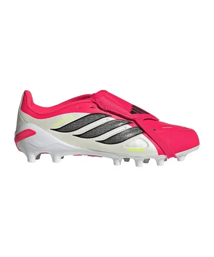 adidas Unisex Kinder Predator League Fußballschuhe für Kunstrasen, Lucid Red/Core Black, 33 1/2 EU - Leistungsstarke Fußballschuhe für Kinder mit regulärer Passform und strapazierfähigem Synthetik-Obermaterial, ideal für den Einsatz auf Kunstrasen.