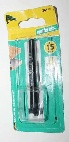 Wolfcraft Forstnerbohrer Zylinderbohrer 15 mm / 90 mm ArtNr.3361000
