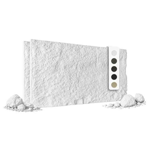 HEXIM Steinoptik Felsen Platten 120x60cm – 3D Wandpaneele für stilvolle Innenräume - 2 Stück 3D Wandpaneele in Steinoptik, Maße: 1210 x 605 x 28 mm. Ideal für pflegeleichte Wandgestaltung, leicht montierbar und wasserabweisend. Verleihen Sie Ihrem Raum eine elegante Atmosphäre!