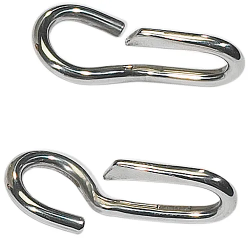 Haken für Kinnkette, Farbe:Edelstahl, Groesse:STANDARD