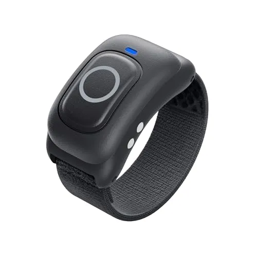 Insta360 Ring-Fernbedienung – Tragbare, wiederaufladbare Action-Kamera-Fernbedienung für Finger, Selfie-Sticks, Fahrrad-, Motorradlenker, Angelruten, Vlogging für X5, X4 Air, GO Ultra, Ace Pro 2.