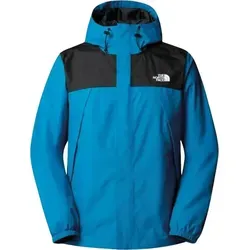 The North Face Antora Jacke für Herren - Dusk Blue/TNF Black, Größe S - Outdoor Freizeitjacke für Herren, wasserdicht und atmungsaktiv dank innovativer DryVent-Technologie, ideal für Wandern und Camping, hergestellt aus 100% recyceltem Nylon-Ripstop.